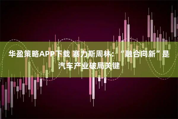 华盈策略APP下载 赛力斯周林：“融合向新”是汽车产业破局关键
